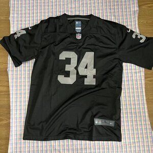 Men's Nike Bo Jackson Black Las Vegas Raiders Game Retired Player Jersey